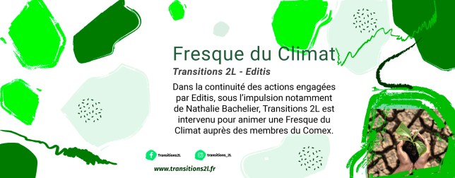Dernière Fresque du Climat avant la pause estivale, avec les membres du Comex&nbsp;d&rsquo;EDITIS